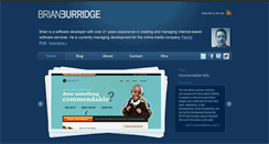 Desktop Screenshot of brianburridge.com